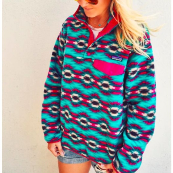 SOLD🌈 W’s Patagonia Synchilla Snap-T Pullover 🌈 - Picture 2 of 9